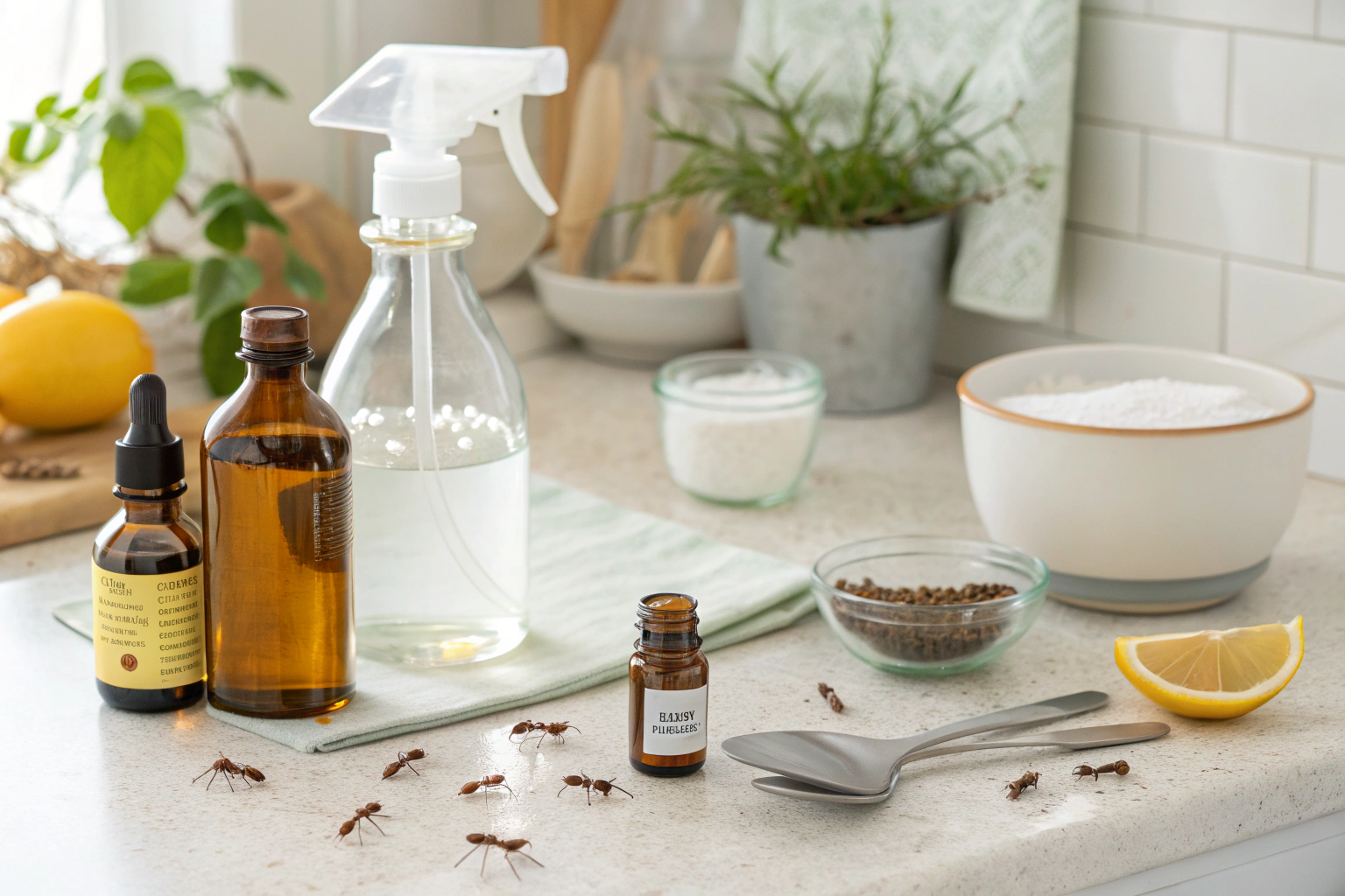 Homemade ant spray recipes tested for safe effective results