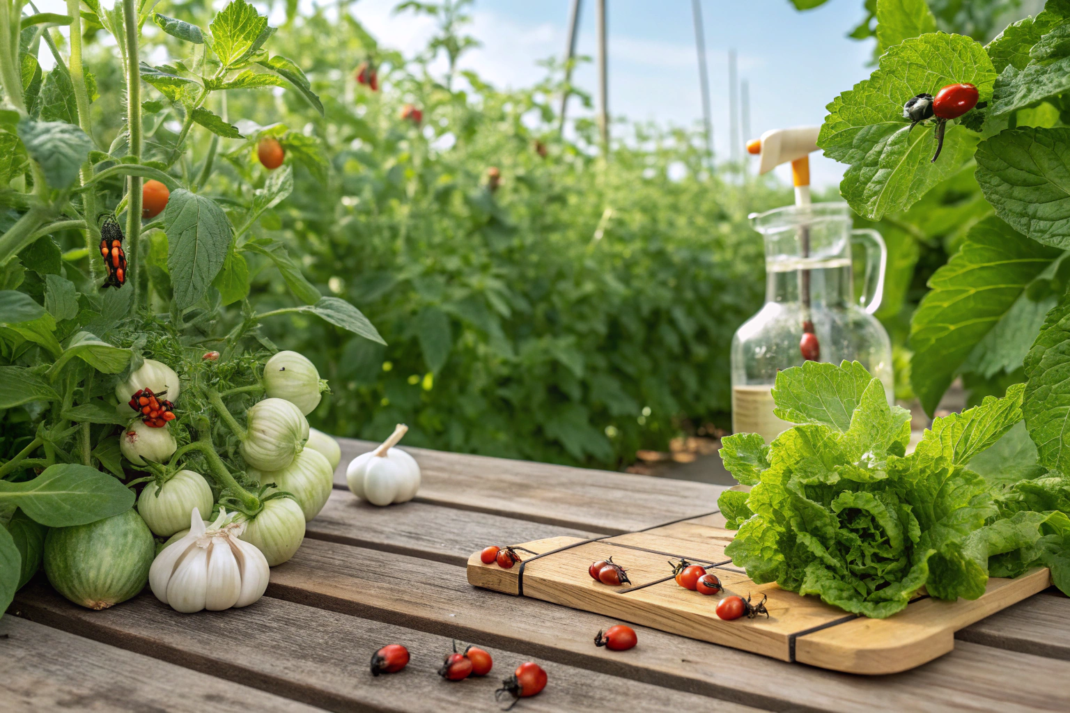 Homemade bug spray for vegetable plants that actually work