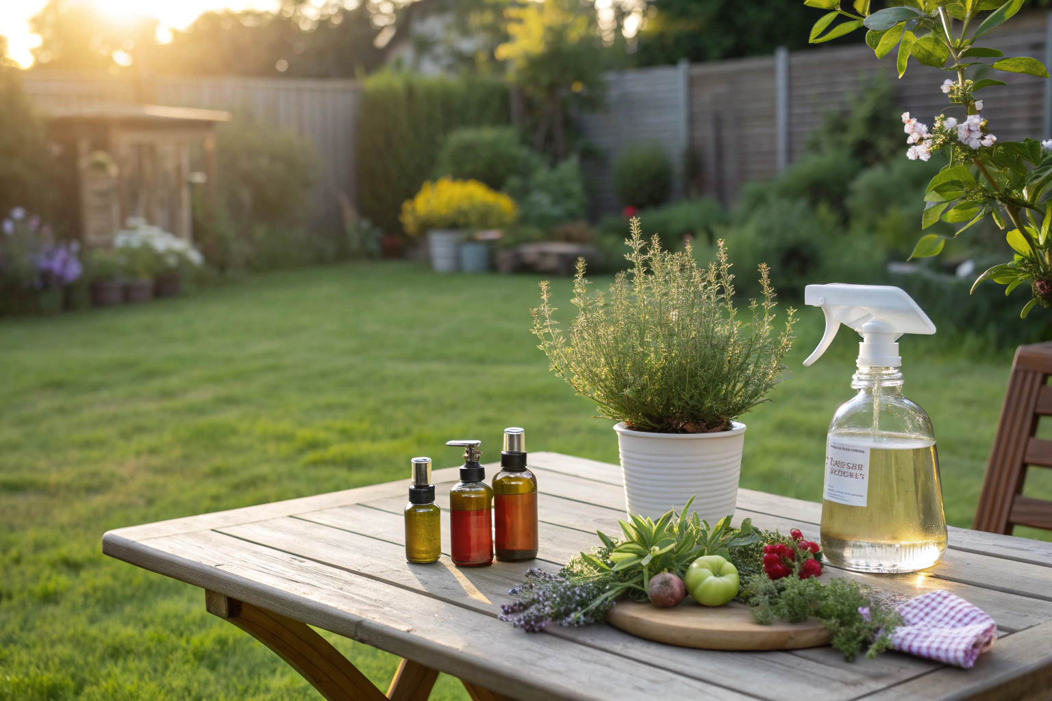 Homemade tick spray for yard that works naturally